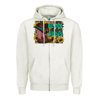 Oatmeal Heather blame all on my roots Zipper Hoodie - RacoonDesign