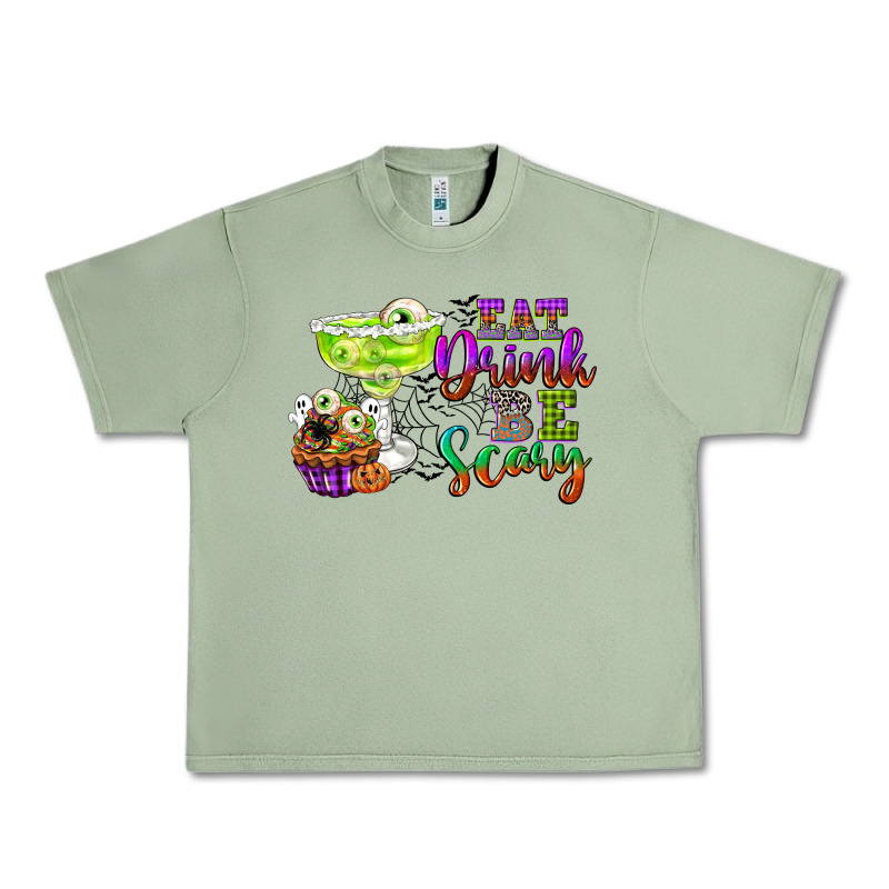 Eat Drink And Be Scary Urban Heavy Tee by CowGirlArtShop | Teevron