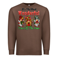 Chestnut it's the most wonderful time of the year Premium Sweatshirt - BarkalooDesign