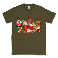 Army Green Christmas coffee cups Classic Tee - texasbilliewilder