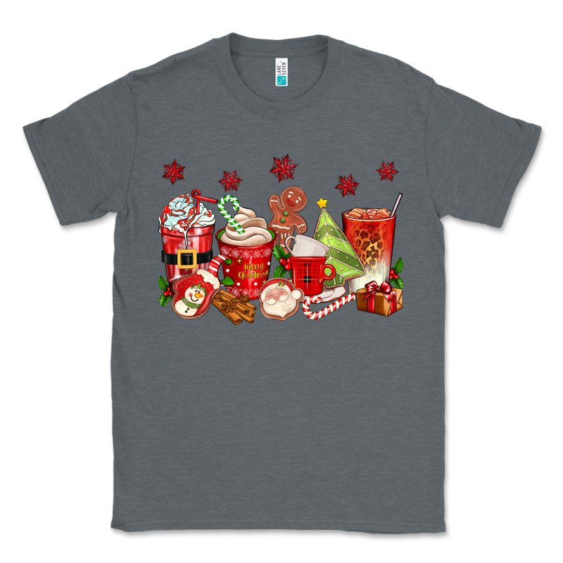 Christmas Coffee Cups Classic Tee by texasbilliewilder | Teevron