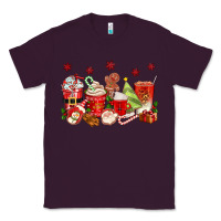 Plum Christmas coffee cups Classic Tee - texasbilliewilder