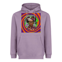 Lavender halloween african girl Heavyweight Hoodie - BarkalooDesign