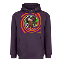 Plum halloween african girl Heavyweight Hoodie - BarkalooDesign