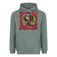 Sage halloween african girl Heavyweight Hoodie - BarkalooDesign