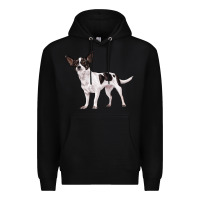 Black chihuahua Premium Hoodie - LillyAllenDesigns