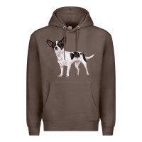 Coffee chihuahua Premium Hoodie - LillyAllenDesigns