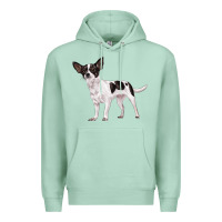 Seafoam chihuahua Premium Hoodie - LillyAllenDesigns