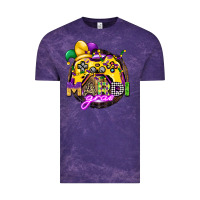 Cloud Purple mardi gras gamer Vintage Tee - CowGirlArtShop