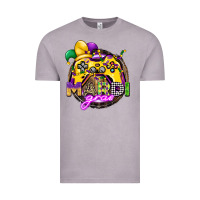 Vintage Zinc mardi gras gamer Vintage Tee - CowGirlArtShop