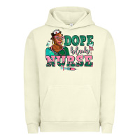 Pigment Pistachio afro  nurse dope black Urban Hoodie - AdoDesignShop