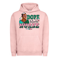 Pigment Salmon afro  nurse dope black Urban Hoodie - AdoDesignShop