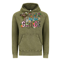 Vintage Olive Saved by his grace Easter Day Vintage Hoodie - HowdyJamesFarm