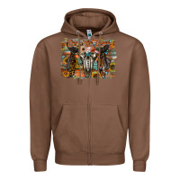 Chestnut cant be tamed Zipper Hoodie - RacoonDesign