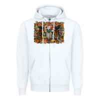 White cant be tamed Zipper Hoodie - RacoonDesign