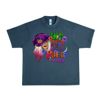 Midnight Navy in a world full of princesses be a witch Urban Heavy Tee - CowGirlArtShop
