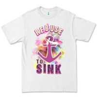 White Rebuse To Sink Premium Tee - Bettercallsaul