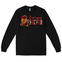 Black love you forever olivia Long Sleeve Tee - OliviaCreatesArt