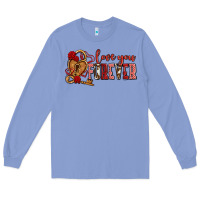 Colony Blue love you forever olivia Long Sleeve Tee - OliviaCreatesArt
