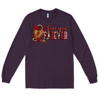 Plum love you forever olivia Long Sleeve Tee - OliviaCreatesArt