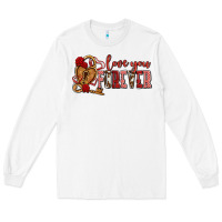 White love you forever olivia Long Sleeve Tee - OliviaCreatesArt