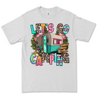 Dove Grey let's go camping Premium Tee - RanaPortraitStore