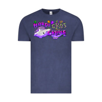 Vintage Denim mardi gras cruise Vintage Tee - CowGirlArtShop