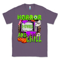 Lavender Horror movies and chill Classic Tee - NancyCooperArtShop