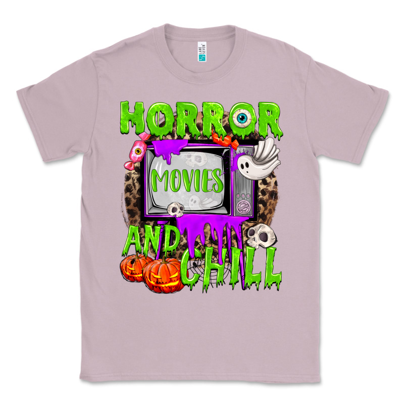 Horror Movies And Chill Classic Tee by NancyCooperArtShop | Teevron