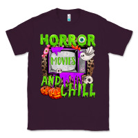 Plum Horror movies and chill Classic Tee - NancyCooperArtShop