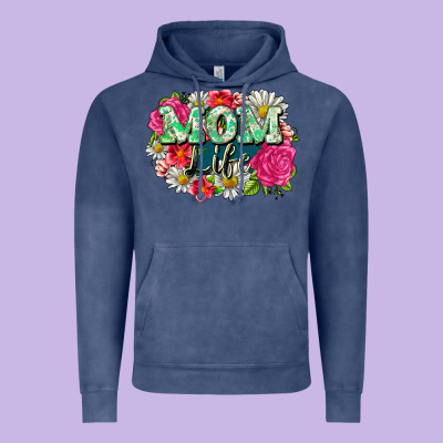 Mom Life Vintage Hoodie Designed By Cowgirlartshop