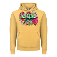 Vintage Mustard Mom life Vintage Hoodie - CowGirlArtShop
