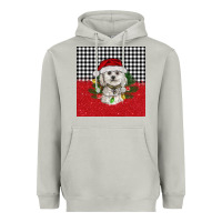 Moon Dust Christmas Bichon frise dog Heavyweight Hoodie - BarkalooDesign