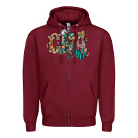 Burgundy cna life Zipper Hoodie - RacoonDesign