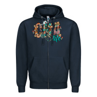 Navy cna life Zipper Hoodie - RacoonDesign