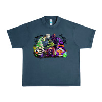 Midnight Navy halloween gnome Urban Heavy Tee - CowGirlArtShop
