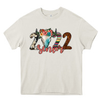 Cream 2022 senior bull skull Heavy Core Tee - JahusDesignShop