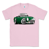 Bubblegum Pink MG MGB roadster personalized caricature YOK94J family Classic Tee - trangStudio
