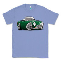 Colony Blue MG MGB roadster personalized caricature YOK94J family Classic Tee - trangStudio