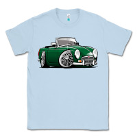 Dusty Blue MG MGB roadster personalized caricature YOK94J family Classic Tee - trangStudio