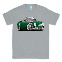 Heather Grey MG MGB roadster personalized caricature YOK94J family Classic Tee - trangStudio