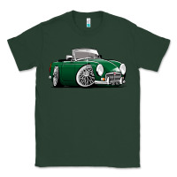 Sports Green MG MGB roadster personalized caricature YOK94J family Classic Tee - trangStudio