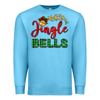 Ocean Blue christmas jingle bells Premium Sweatshirt - BarkalooDesign
