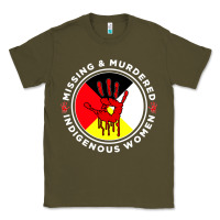 Army Green MMIW Missing & Murdered Indigenous Women Medicine wheel mmiw Classic Tee - trangStudio