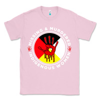 Bubblegum Pink MMIW Missing & Murdered Indigenous Women Medicine wheel mmiw Classic Tee - trangStudio