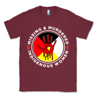 Burgundy MMIW Missing & Murdered Indigenous Women Medicine wheel mmiw Classic Tee - trangStudio