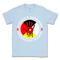 Dusty Blue MMIW Missing & Murdered Indigenous Women Medicine wheel mmiw Classic Tee - trangStudio