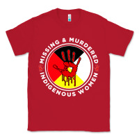Red MMIW Missing & Murdered Indigenous Women Medicine wheel mmiw Classic Tee - trangStudio