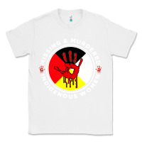 White MMIW Missing & Murdered Indigenous Women Medicine wheel mmiw Classic Tee - trangStudio