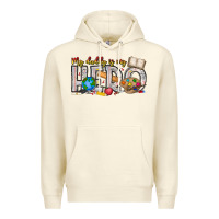 Sandshell My Daddy is my Hero Teacher Premium Hoodie - CowhideDigitalArt